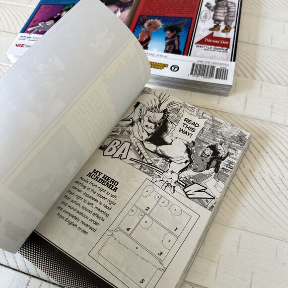 My Hero Academia Kohei Horikoshi Lot of 3 Books 1 2 & 3 Graphic Novel Paperback - Picture 6 of 8